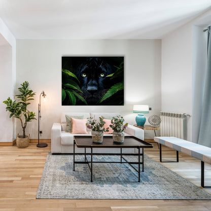 Rare Black Jaguar - Wall Decor-