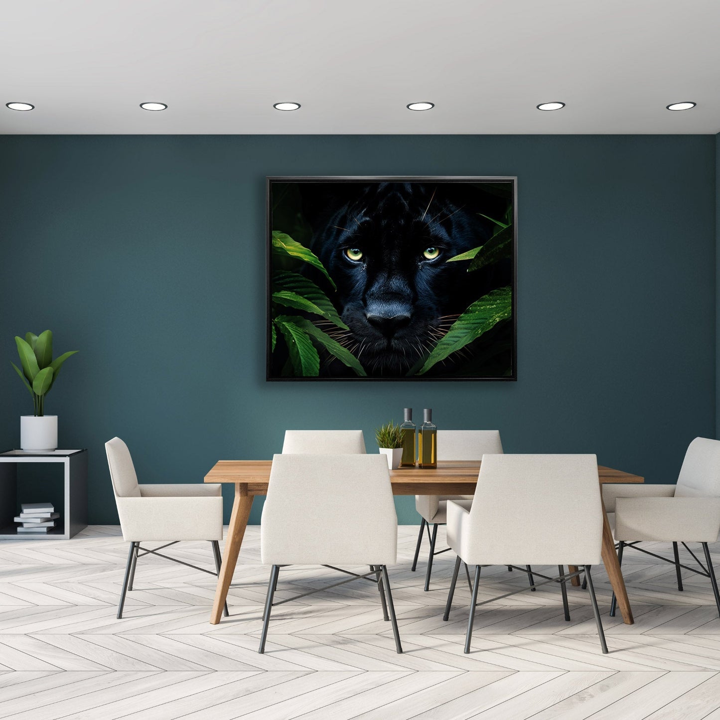 Rare Black Jaguar - Wall Decor-