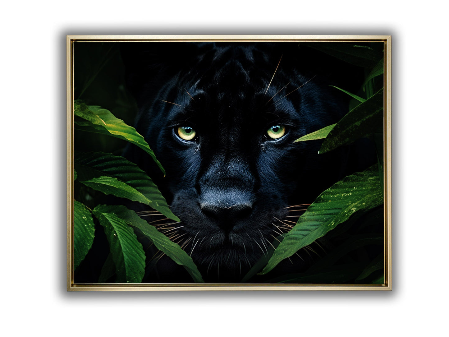 Rare Black Jaguar - Wall Decor-