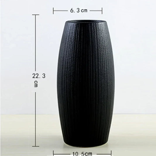 Ceramic Retro Vase Handmade Home Decor