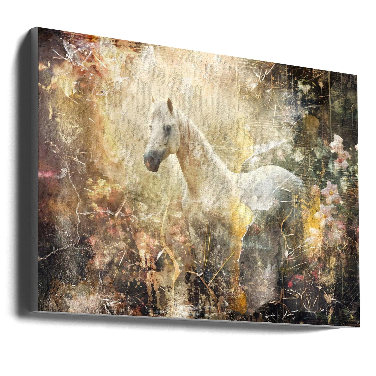 Horse Wall Art Print — Stunning Equestrian Canvas Decor