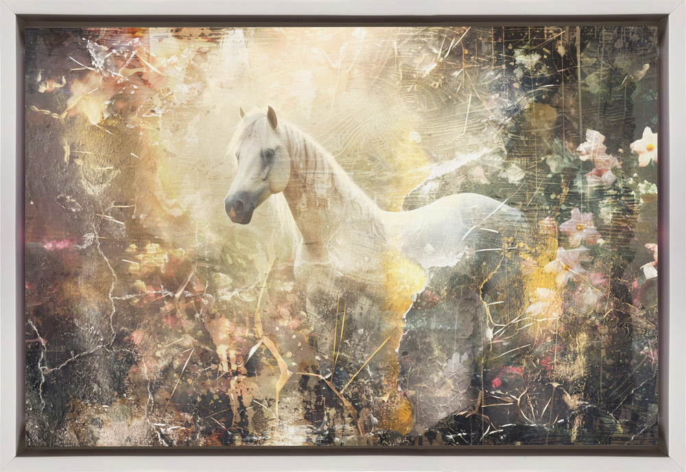 Horse Wall Art Print — Stunning Equestrian Canvas Decor