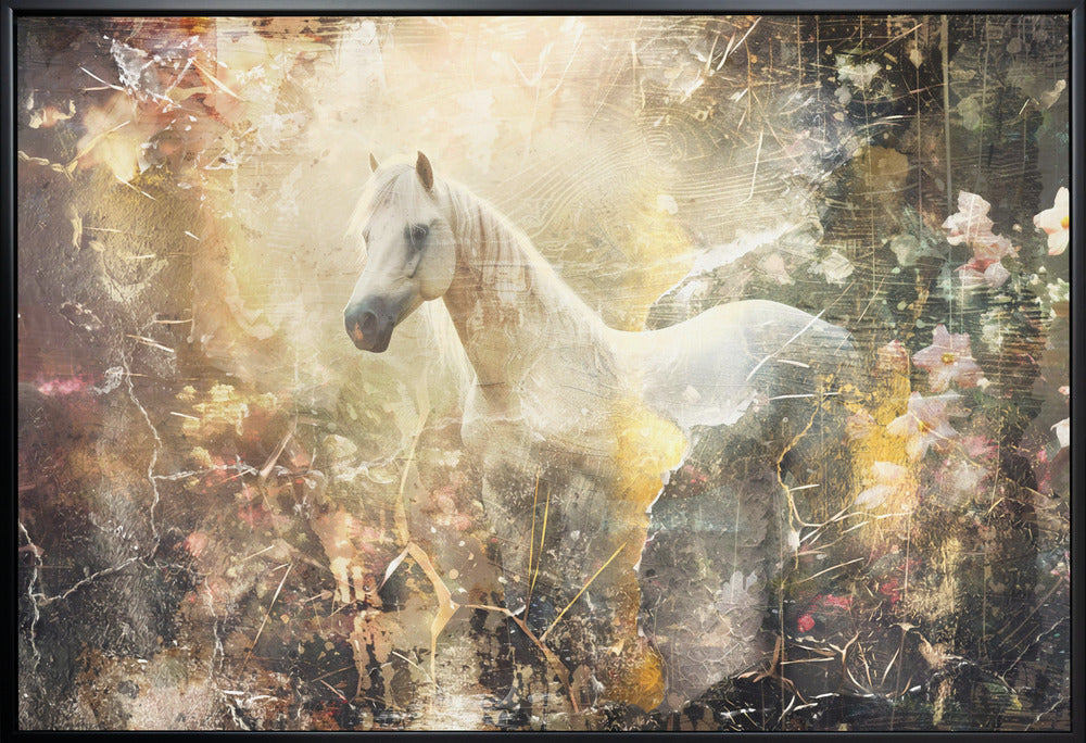 Horse Wall Art Print — Stunning Equestrian Canvas Decor