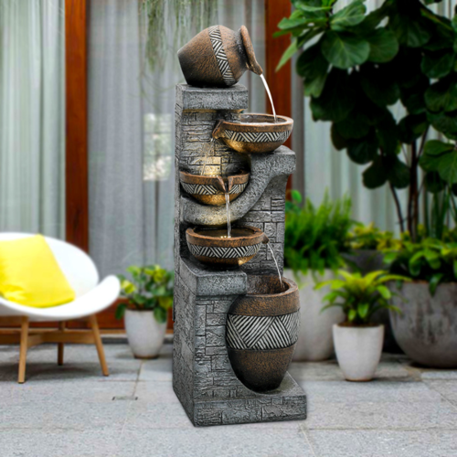 42.5inches Garden Landscape  Water Fountain for  Garden Decor