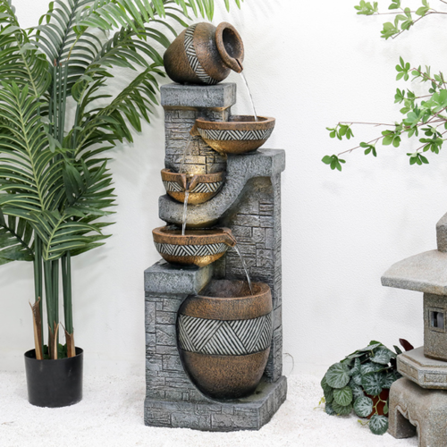 42.5inches Garden Landscape  Water Fountain for  Garden Decor