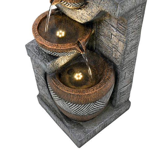 42.5inches Garden Landscape  Water Fountain for  Garden Decor