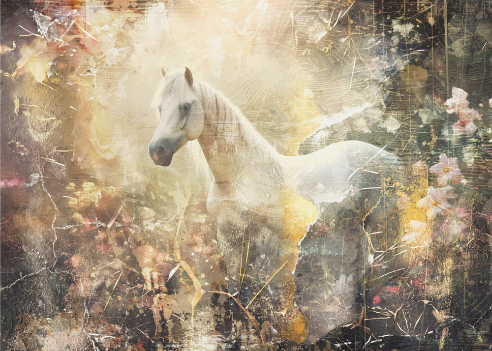 Horse Wall Art Print — Stunning Equestrian Canvas Decor
